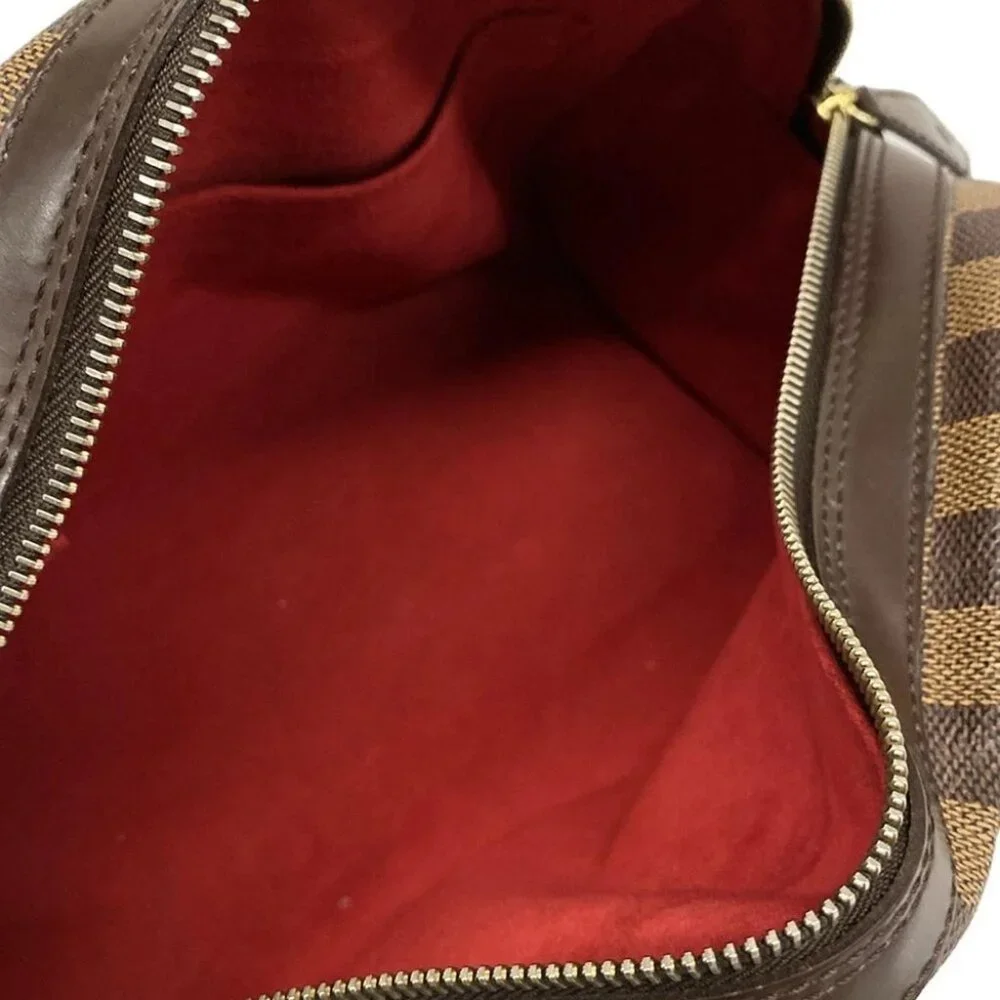 LOUIS VUITTON Duomo N60008 Ebene Damier CA0026 Handbag Damier Canvas - Picture 7 of 14